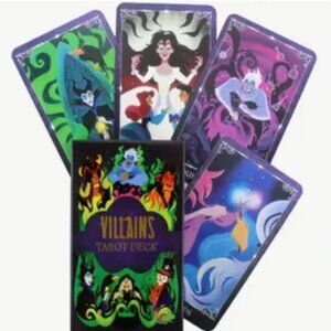 Villains Tarot 78 Card Deck NWT